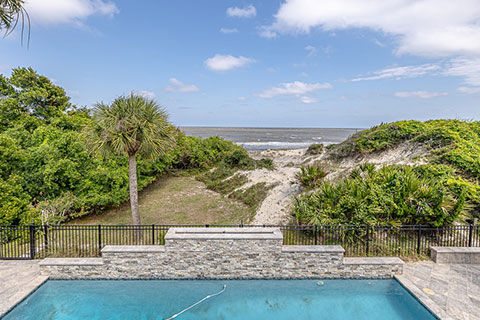 Beachfront vacation rental