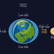 high tide and low tide diagram