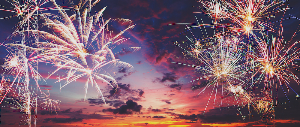 Fireworks on Jekyll Island