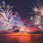 Fireworks on Jekyll Island